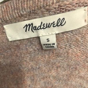 Madewell wool long sweater